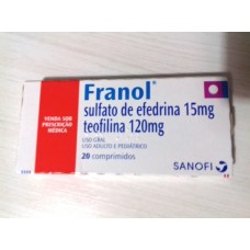 Efedrina Franol 20 Comprimidos