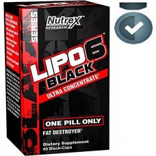 Lipo 6 Black Nutrex 60caps Termogênico Eua Original