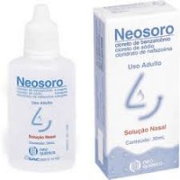 NEOSORO Neo Química 30ml Solução Gotas    Solução Nasal Adulto NAFAZOLINA  