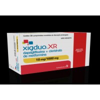 Xigduo XR 10mg + 1000mg Astrazeneca 30 Comprimidos