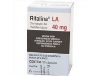 Ritalina LA 40mg com 30 comprimidos
