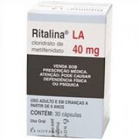 Ritalina LA 40mg com 30 comprimidos